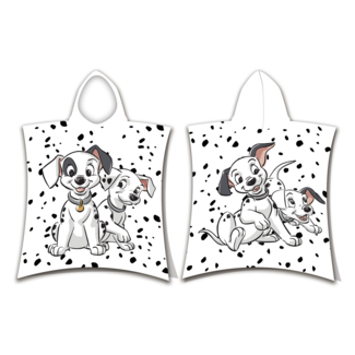 Disney & Licentie 101 Dalmatiërs poncho - katoen - 50 x 115 cm