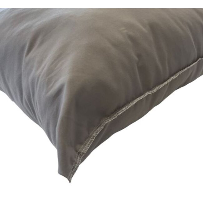 Gekleurd hoofdkussen 60x70cm (600 gram) - Taupe