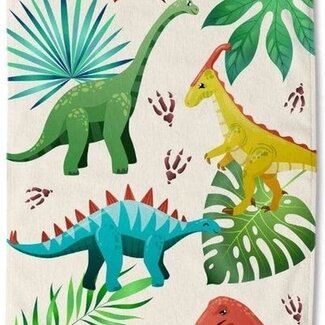 Good Morning Strandlaken Dino - 75x150 cm