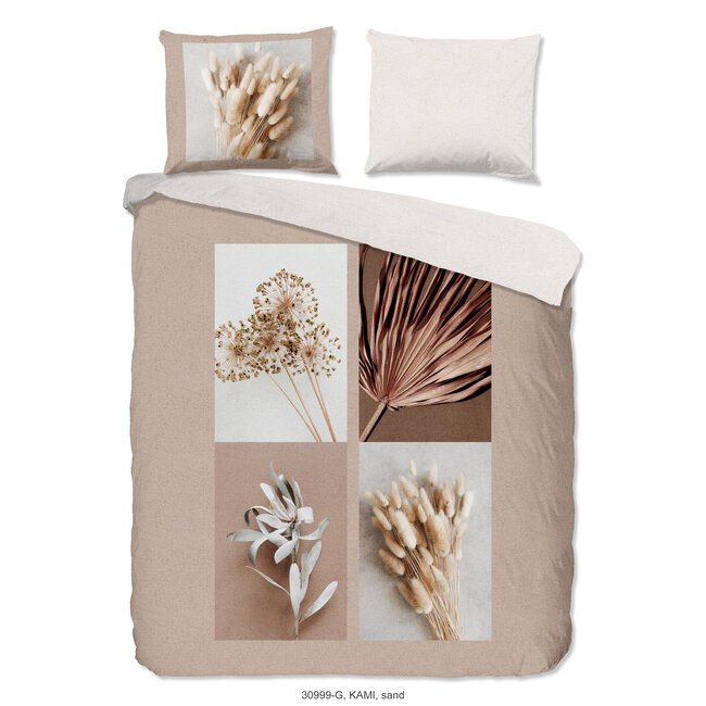 Katoen dekbedovertrek Kami