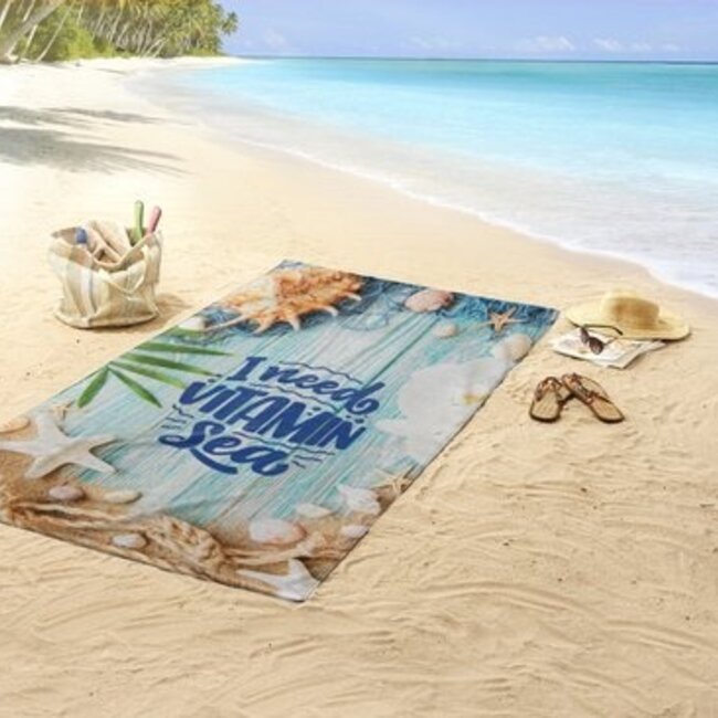 Strandlaken Sea - 100x180 cm