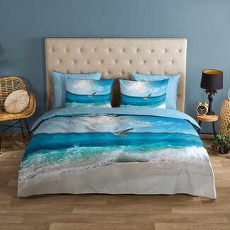 Good Morning Katoen dekbedovertrek Sealife