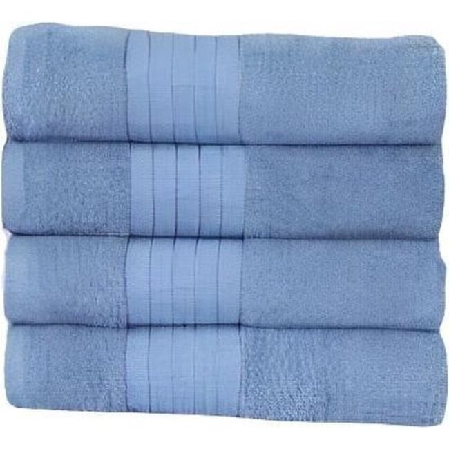 Handdoekken - katoen 500 gr/m² - ice blauw