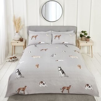 So Soft Microvezel  dekbedovertrek Paws & Tails