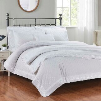 So Soft Dekbedovertrek Richmond - wit - polykatoen