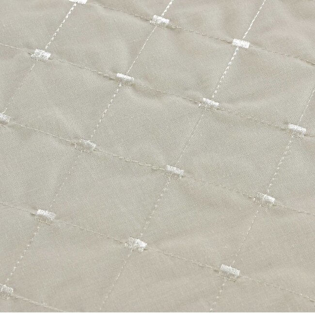 Broderie sierkussen Richmond boudoir - crème - 30x60 cm