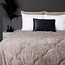 All in one lazy dekbed teddy -  Dekbed en overtrek in 1 - Taupe
