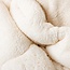 All in one lazy dekbed teddy -  Dekbed en overtrek in 1 - Creme