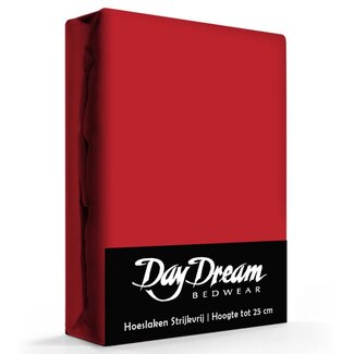 Day Dream  Hoeslaken - katoen - rood