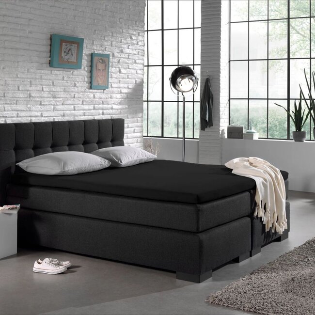 Topper hoeslaken - jersey - 70/80 x 200 cm