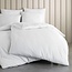 .Decoware® Katoen dekbedovertrek Stone washed - wit - 1-persoons (140x220 + 60x70cm)