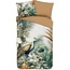 Katoen satijn dekbedovertrek Dana pauw - 140x220 + 60x70cm