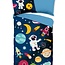 Microvezel kinderdekbedovertrek Planets -  140x220 + 60x70 cm