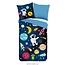 Microvezel kinderdekbedovertrek Planets -  140x220 + 60x70 cm
