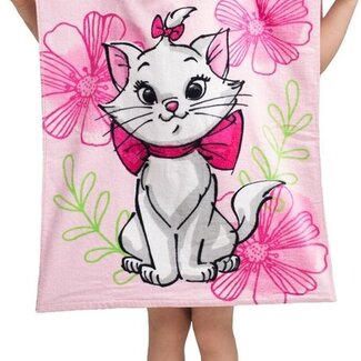 Disney & Licentie Aristocats poncho Marie Cat - badcape - katoen - 50x115 cm