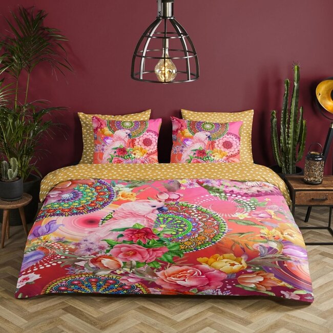 Katoen satijn dekbedovertrek Nevine