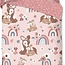 Katoen kinderdekbedovertrek Bibi - 140x220 + 60x70 cm