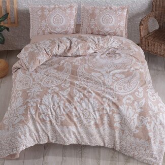 .Decoware® Dekbedovertrek Ventana - oudroze - Katoen