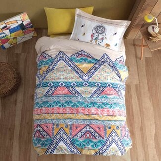 .Decoware® Katoen dekbedovertrek Boho - eenpersoons