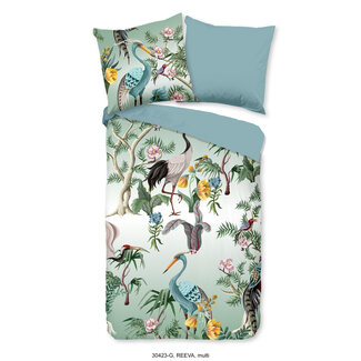 Good Morning Dekbedovertrek Tropical birds - Katoen