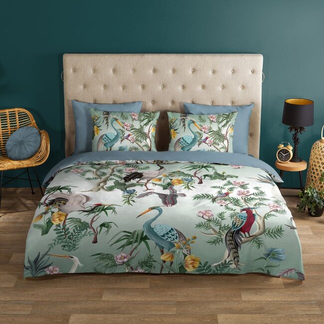 Dekbedovertrek Tropical birds - Katoen