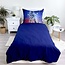 Microvezel dekbedovertrek Astronaut op spaceboard - 140x200 cm + 70x90 cm