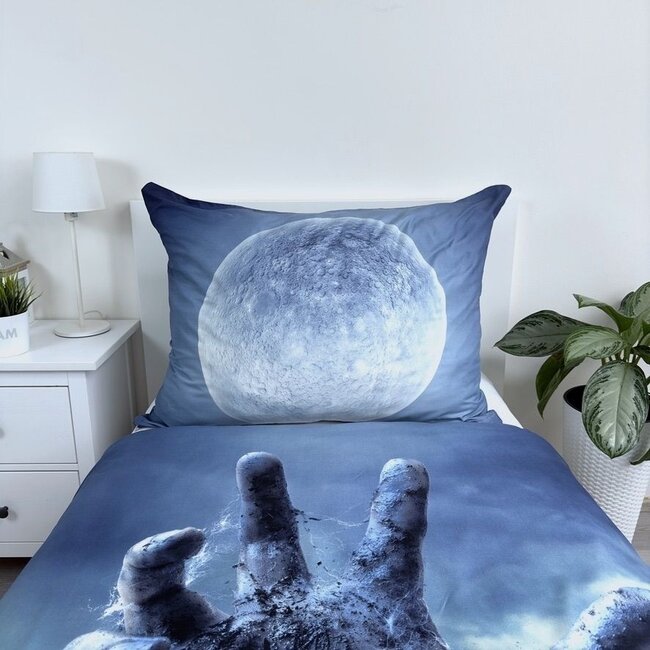 Dekbedovertrek Zombie - Microvezel - 140x200 cm + 70x90 cm