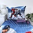 Microvezel dekbedovertrek ijshockey - 140x200 + 70x90 cm