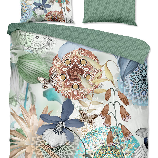 Katoen satijn dekbedovertrek Zephir