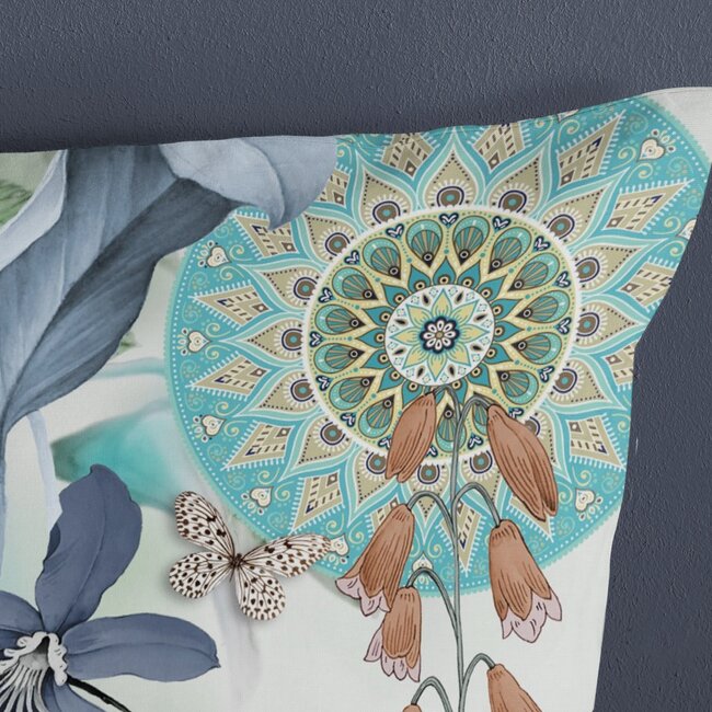 Katoen satijn dekbedovertrek Zephir