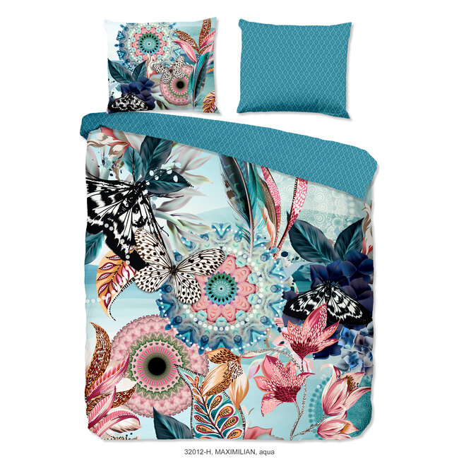 Katoen satijn dekbedovertrek Maximiliaan