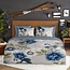 Flanel dekbedovertrek Gabin bloemen