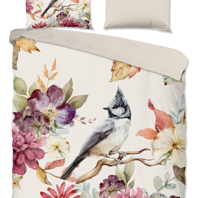 Katoen dekbedovertrek Inga