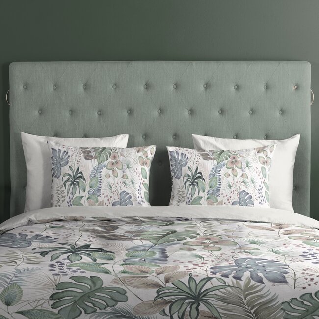 Katoen dekbedovertrek Abel planten