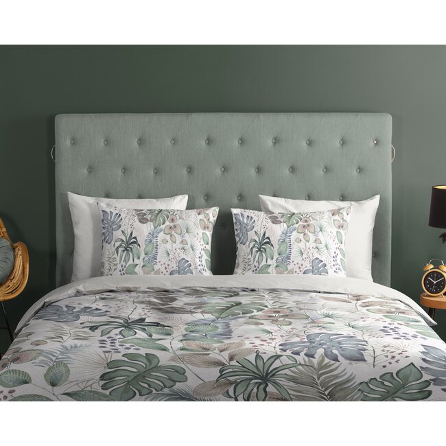 Katoen dekbedovertrek Abel planten