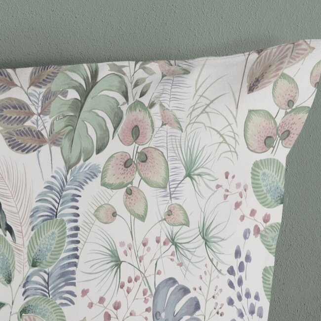 Katoen dekbedovertrek Abel planten