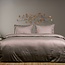 .Decoware® Hotelstreep dekbedovertrek - antraciet - katoen satijn