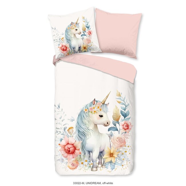 Microvezel kinderdekbedovertrek Unidream - 140x220 + 60x70 cm