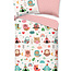 Katoen kinderdekbedovertrek Wise - 140x220 + 60x70 cm