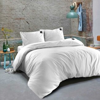 BLCKOUT BLCKOUT dekbedovertrek Oslo - wit - gemengd katoen