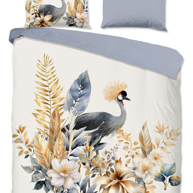 Katoen dekbedovertrek Loha