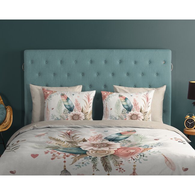 Katoen dekbedovertrek Videl