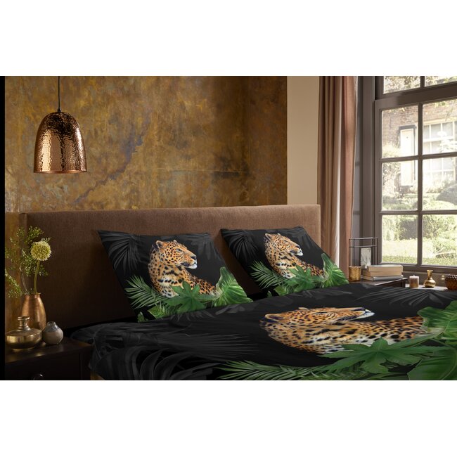 Microvezel dekbedovertrek Mala luipaard