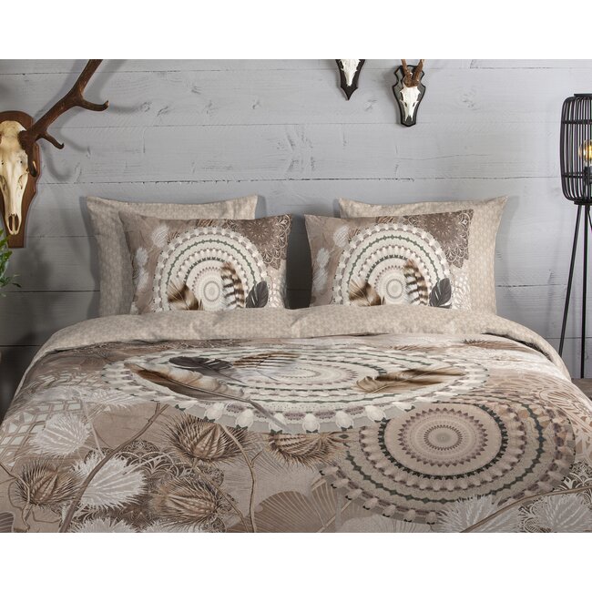 Flanel dekbedovertrek Ringhda