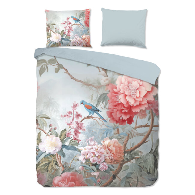 Katoen dekbedovertrek Birdie