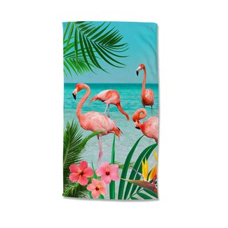 Good Morning Strandlaken Flamingo beach - 100x180 cm