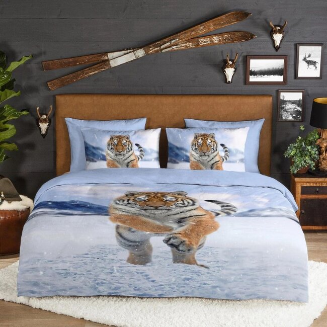 Flanel dekbedovertrek Zelda tijger