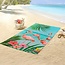 Strandlaken Flamingo beach - 100x180 cm