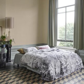 Beddinghouse Katoen dekbedovertrek Energy zwart wit - (144TC)