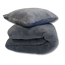 Teddy fleece dekbedovertrek onderkant microvezel - Grijs